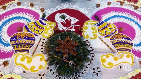 Rangoli by me…