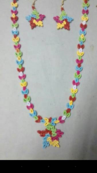 Long Haram with ear rings…