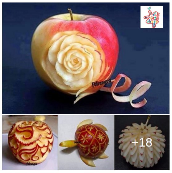 Creative Apple Fruit decorations Ideas