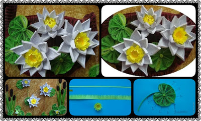 DIY: How to make Quilling paper Lilies (Tutorial)