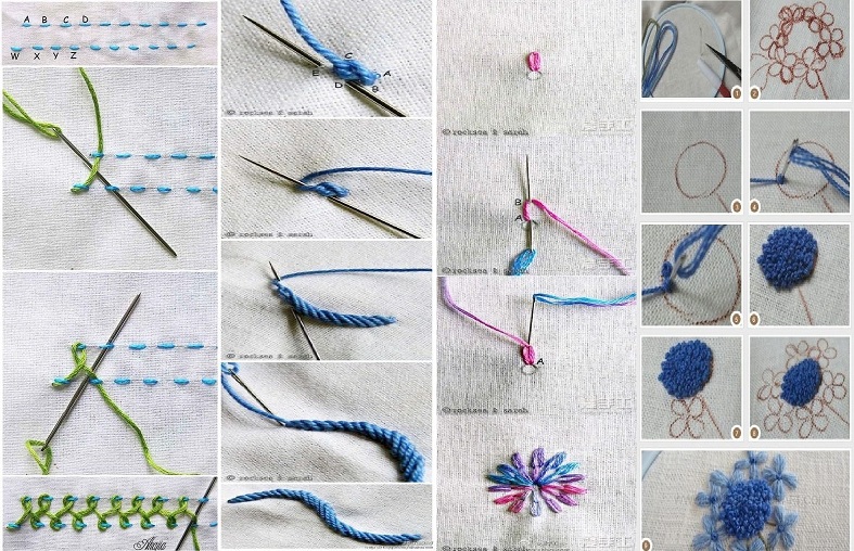Basic Hand Embroidery Stitches for Beginners