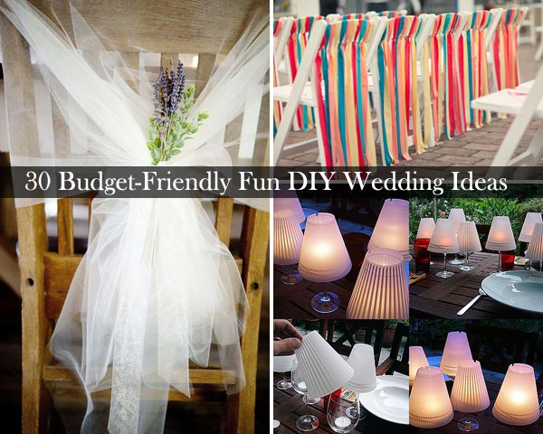 30+ DIY Wedding Craft Ideas (Budget Friendly Fun & Quirky)