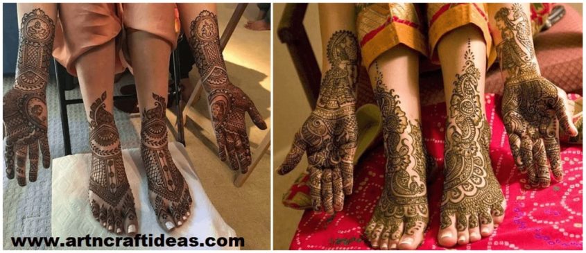 Bridal Mehndi Design Art