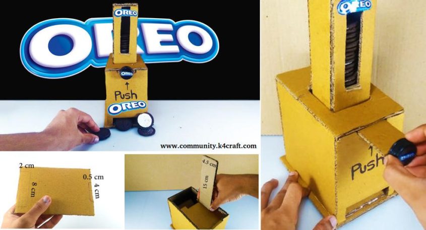 How to Make OREO Vending Machine Out of Cardboard