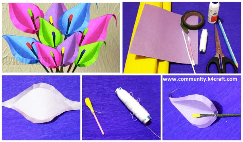 How To Make DIY Colorful Leaves Using Paper