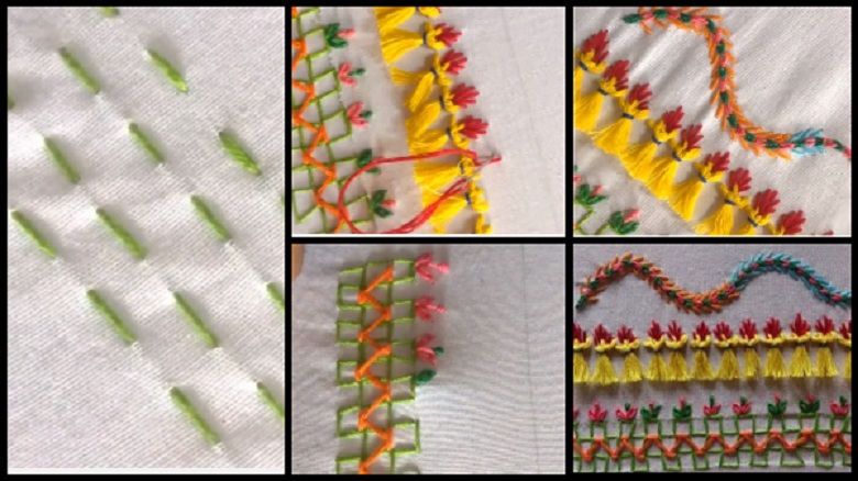 Hand Embroidery Stitches Tutorial For Beginners