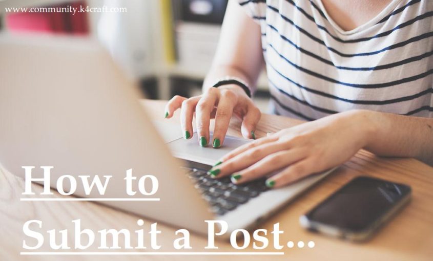 How to Submit a Post to Craft Community