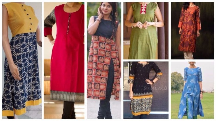 Different types of Casual kurtis designs