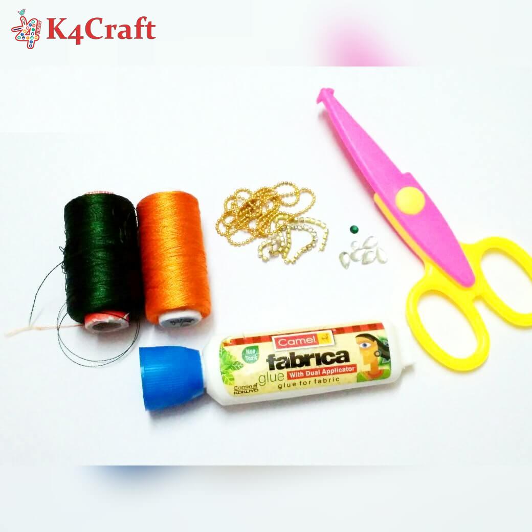Silk Thread Rakis Rakhi with Silk Thread - K4 Craft Community