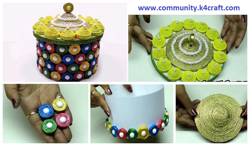 How to Make a Basket from Newspaper Tubes