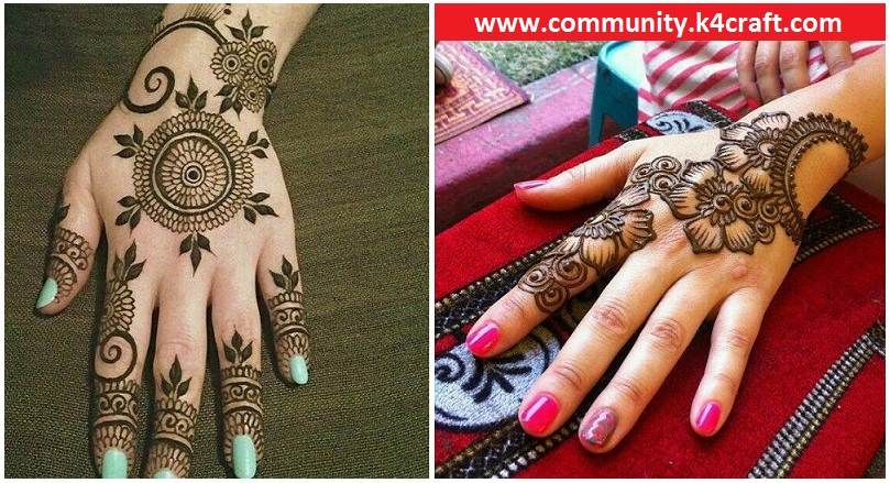 Simple and Easy Henna Mehndi Designs