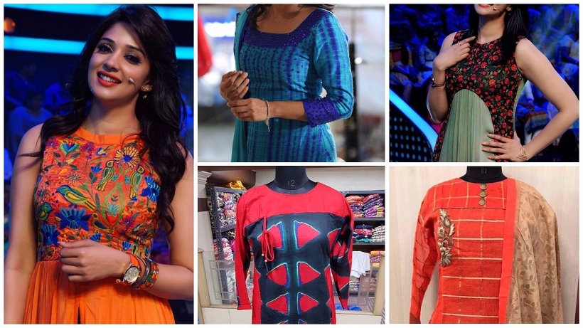 Different types of kurti designs for Girls