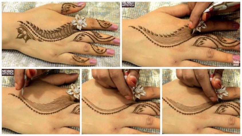 Trendy henna mehndi Designs Within 2 Minutes