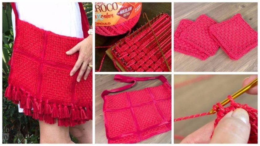 How to Make a Beautiful Messenger Bag with Patch Loom