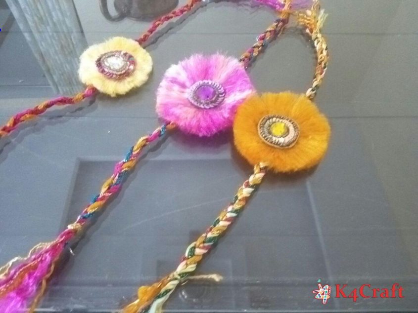 Silk Thread Rakhi for Contest