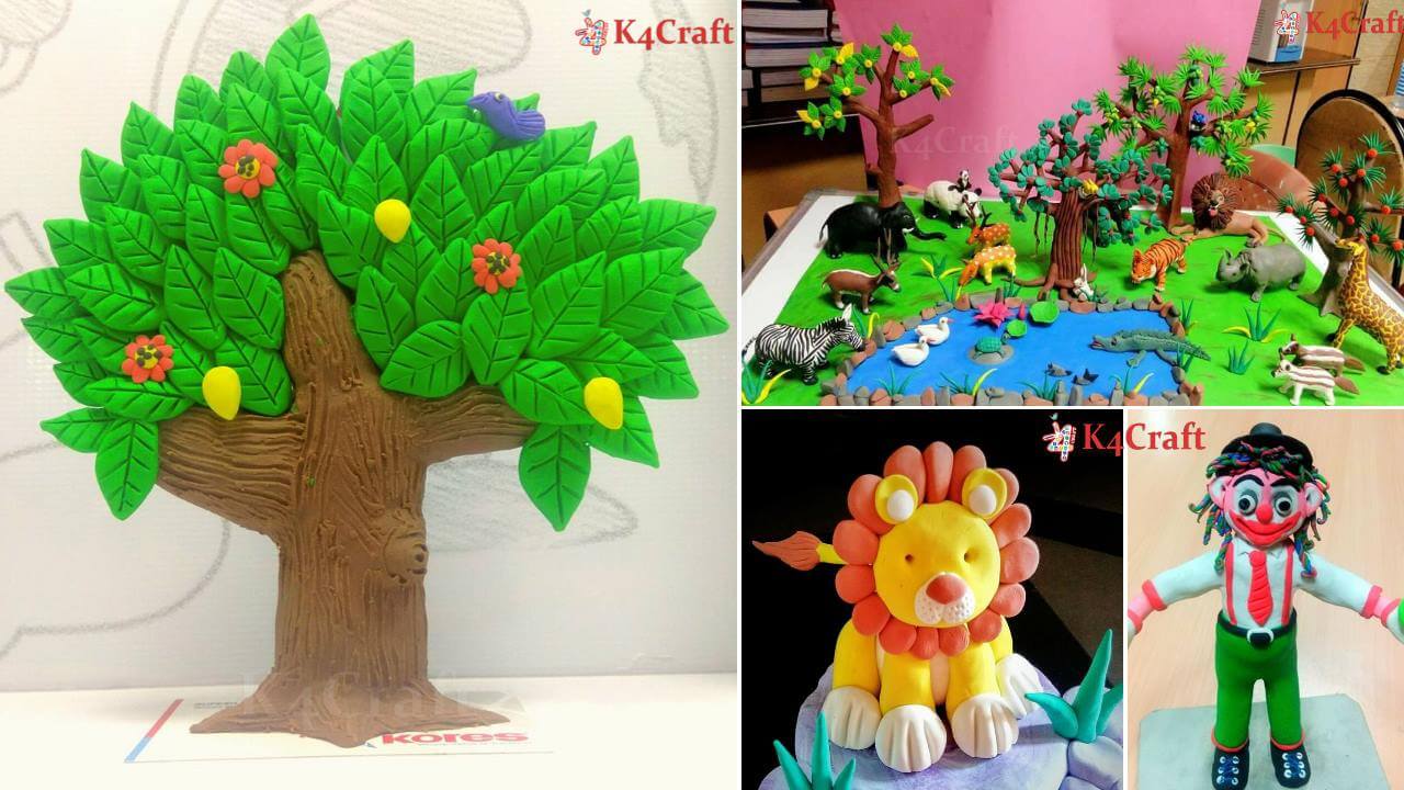 Summer Clay Craft for Kids