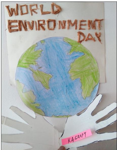 Recycled Paper Card For World Environment Day