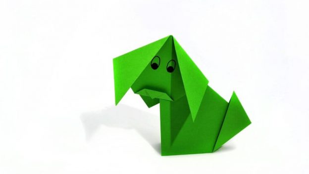 How to Make Paper Dog – Easy Origami