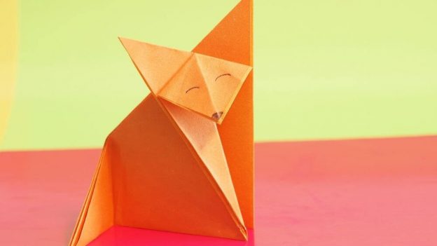 How to Make a Paper Fox – Origami for Kids