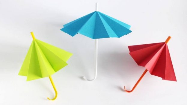 How to Make a Paper Umbrella for This Rainy Season