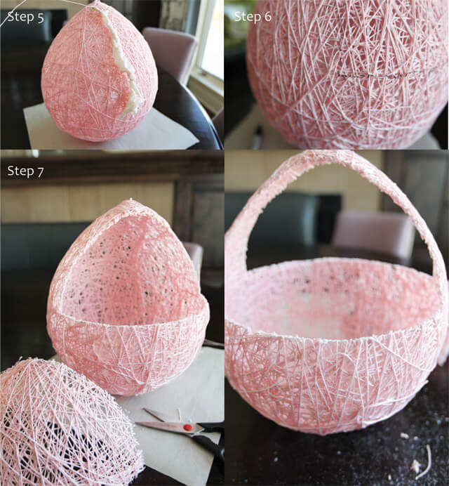 easter-basket DIY: Homemade Easter Basket Making Tutorial