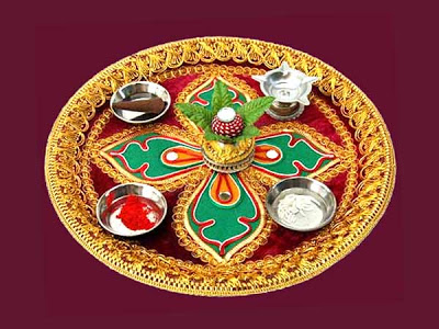 navratri-photos Thali Decoration Ideas During Navratri