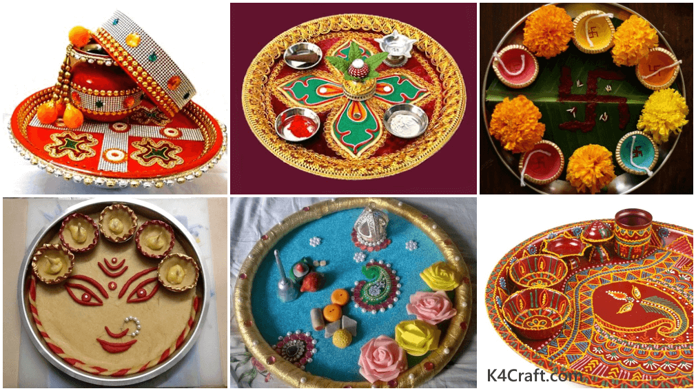 Aarti thali decoration hi-res stock photography and images - Alamy