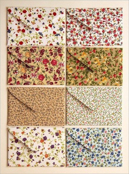 creative-ideas-diy-pretty-envelops-with-templates-Download Templates for Envelopes