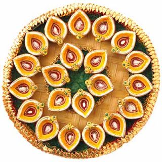  Golden Yello Diya Thali Decoration Ideas To Make Your Diwali Special