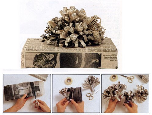  Newspaper Gift Wrapping Idea Ideas To Make Your Diwali Special 