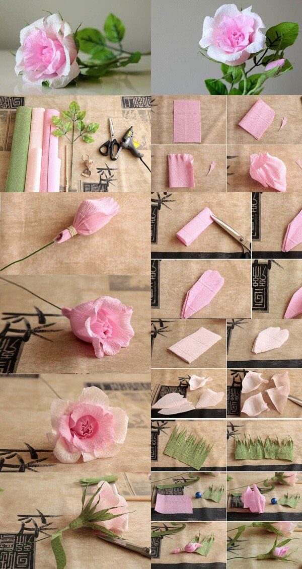 Diy Origami Flowers Step By Step Tutorials K4 Craft,Chair And A Half With Ottoman