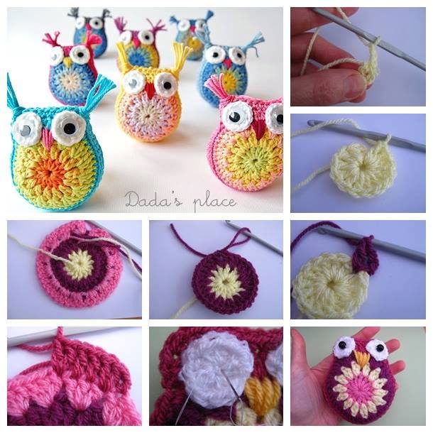 Cut Owl Crochet Toy Step by Step Crochet Patterns Tutorials