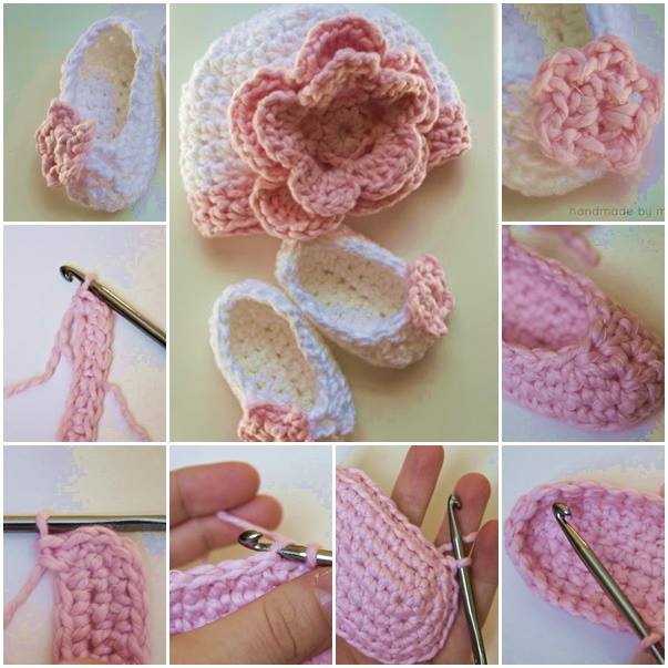 Cute Crochet Hat and Shoe Pattern Step by Step Crochet Patterns Tutorials