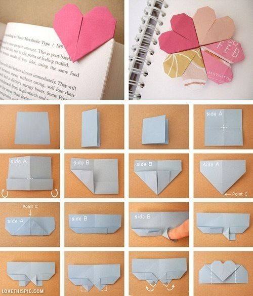 Origami Paper Bookmark- Craft Tutorial Beautiful & Simple DIY Home Decoration Step by Step Tutorials