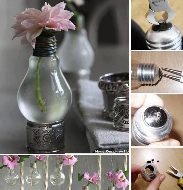 DIY decoration from bulbs- Craft Tutorial Beautiful & Simple DIY Home Decoration Step by Step Tutorials