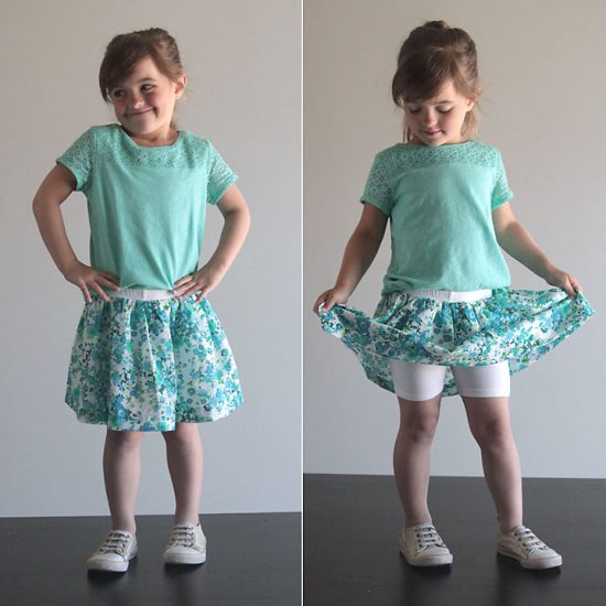 Sewing skirts Quick Tutorials of Sewing Skirts For Girls