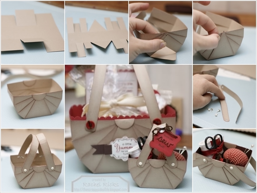 DIY Cute Paper Basket Storage- Craft Tutorial Beautiful & Simple DIY Home Decoration Step by Step Tutorials