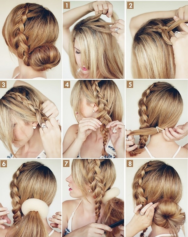 College Step By Step Hair Style For Girls on Stylevore