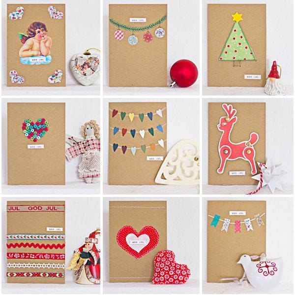  Beautiful DIY & Homemade Christmas Card Christmas-Card Easy Handmade Card for Birthday