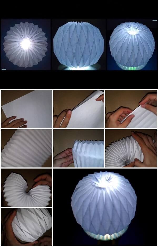 how-to-make-accordion-ball-paper-folding-origami-decoration Amazing DIY Paper Craft Ideas (Step by Step)