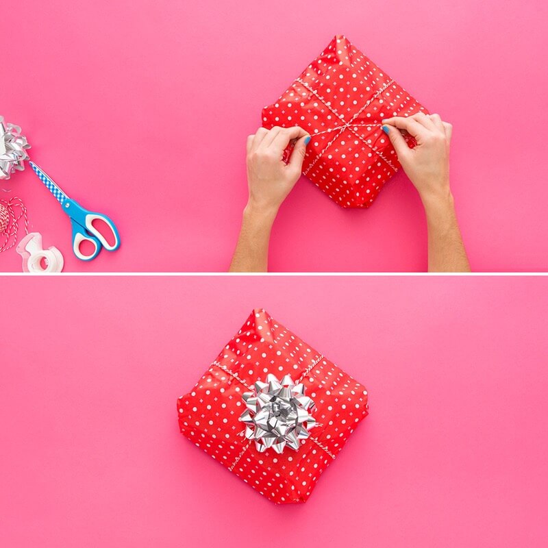 step Genius Tricks for Gift Wrapping - Step by step Ideas