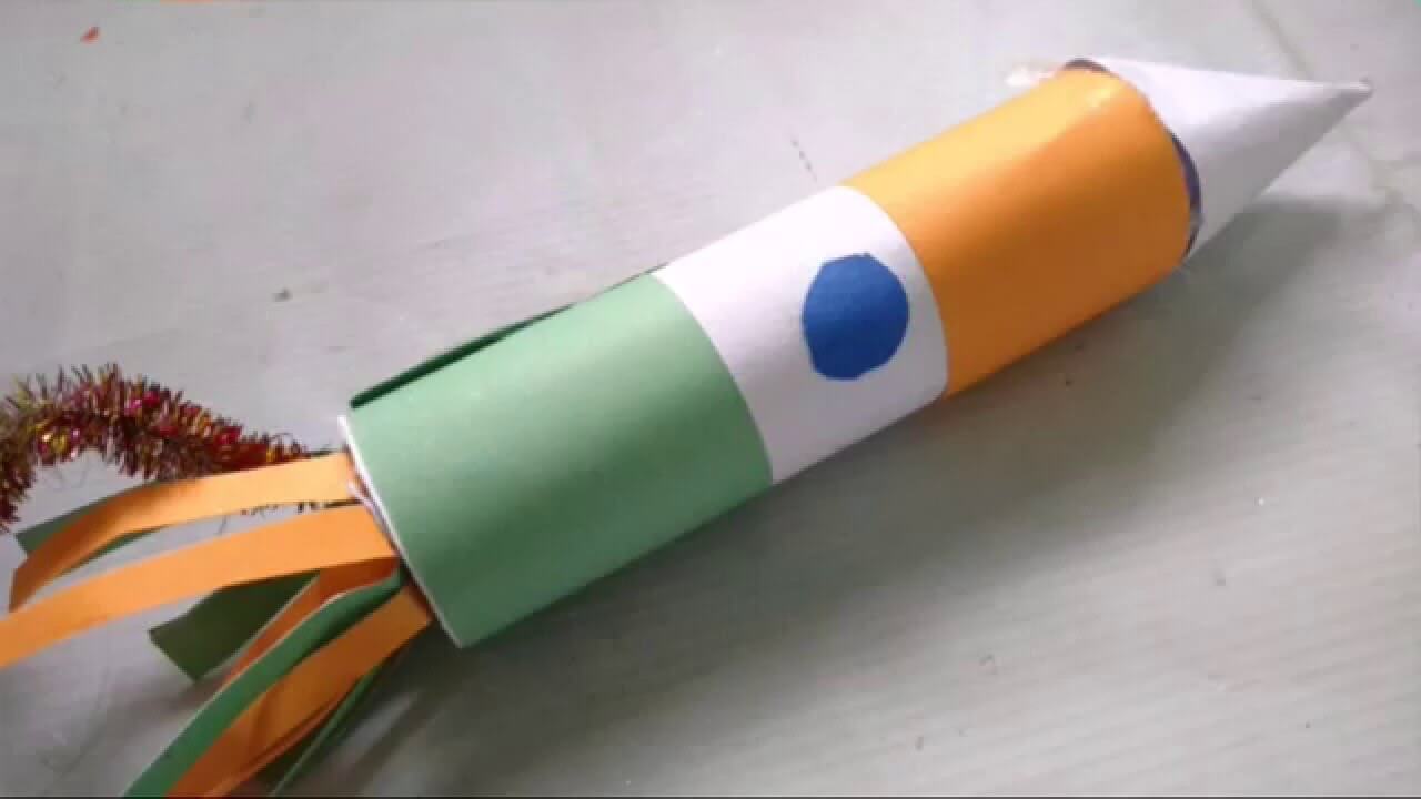 India Tri Color paper rocket The Ultimate List: 50+ Ideas for India Republic Day Celebration