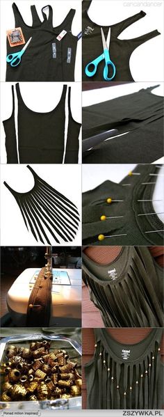 Tee-cut-design DIY Recycled Clothing Hacks, Designs And Tutorial