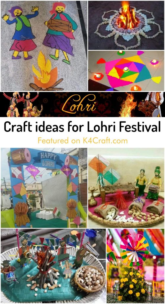 Beautiful Craft ideas for Lohri Festival