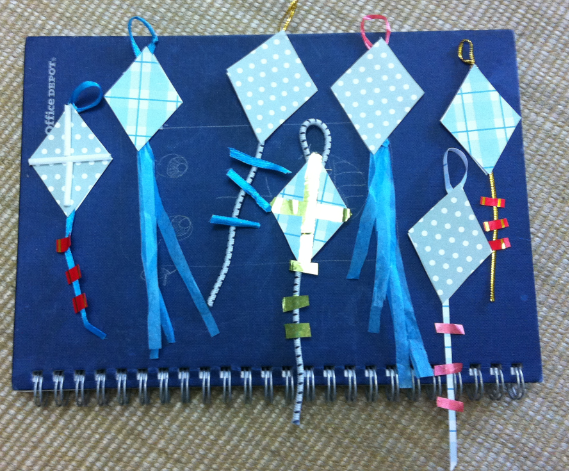 mini-kites Creative Craft Ideas for Makar Sankranti / Pongal