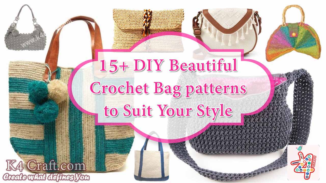 How to Crochet an Easy Project Bag Step-by-Step