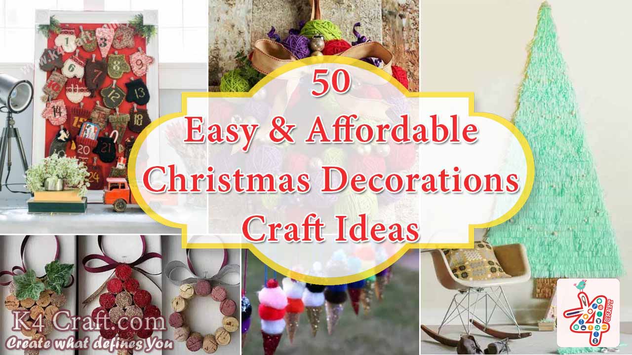 Diy 50 Easy And Affordable Christmas Decorations Ideas Page 2