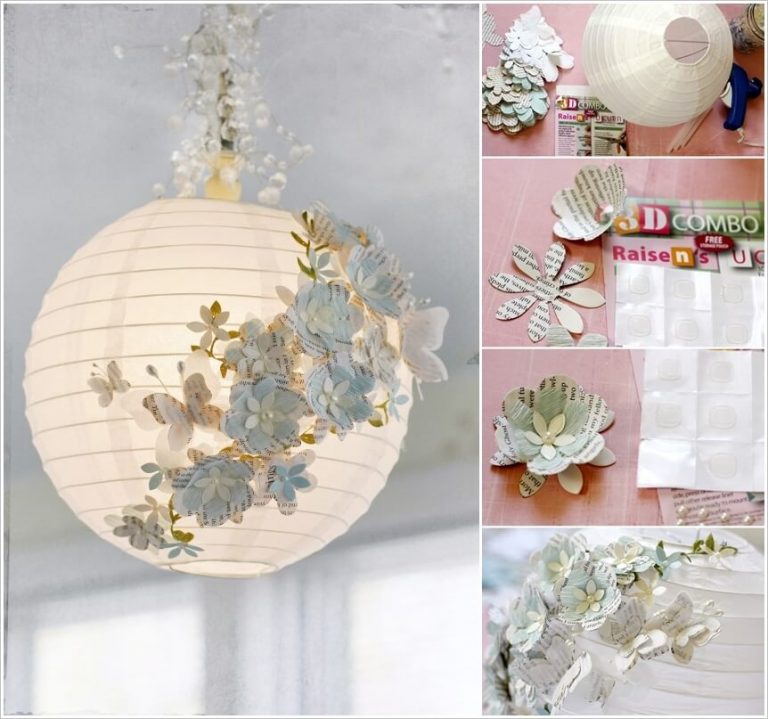 15 Stunning DIY Paper Lanterns and Lamps - Step by step - K4 Craft