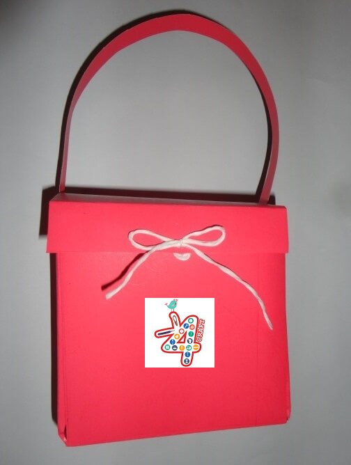 paper gift bag DIY Crafts: Paper GIFT BAG (Easy) - Step by step
