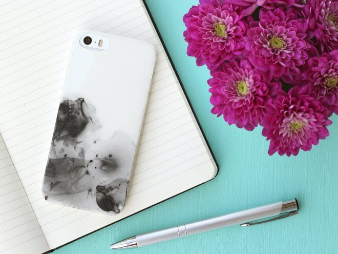 DIY: Nail Polish Painted Cell Phone Case (Tutorial) • K4 Craft